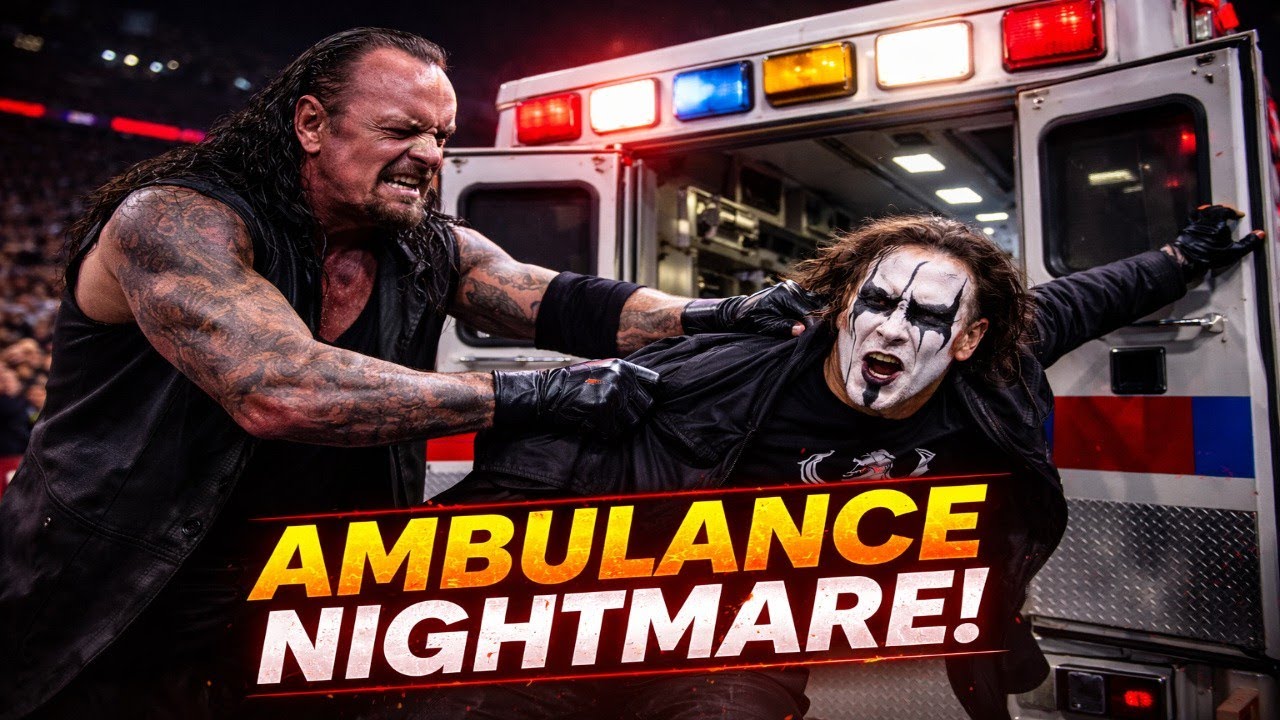 Undertaker vs Sting – DEADMAN RETURNS in Brutal Ambulance Match!