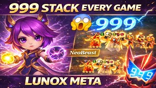 999 Stack 😱 EVERY Game With NeoBeast Lunox (Advance Server)