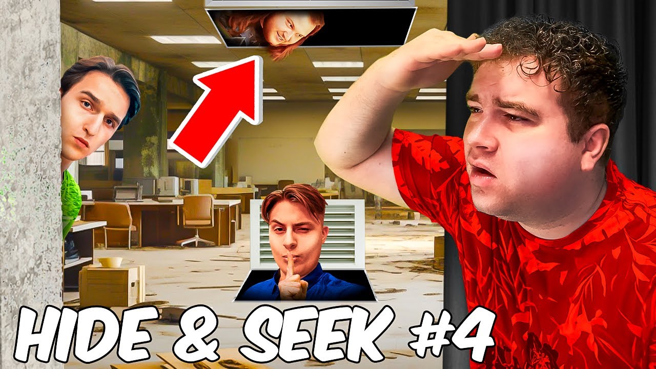HIDE & SEEK IN AN ABANDONED OFFICE!