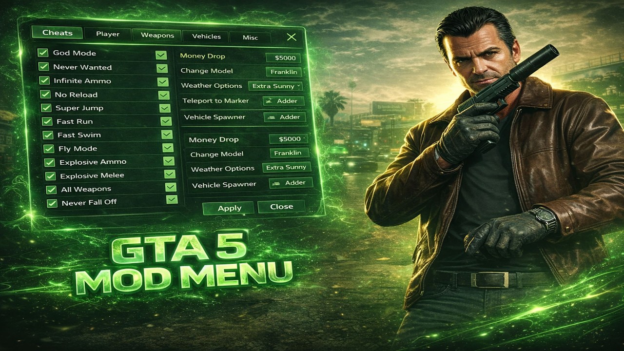 [NEW] GTA 5 Mod Menu PC 2026 / Free Kiddions Cheat, Money Hack & Online Mods (WORKING)