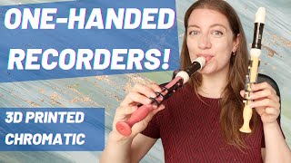 3D Printed ONE-HANDED Recorders! | Team Recorder + OHMI Trust