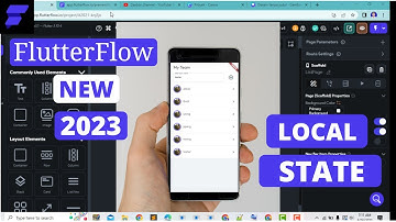 FLUTTERFLOW NEW 2023 - ADD DATA WITH LOCAL STATE