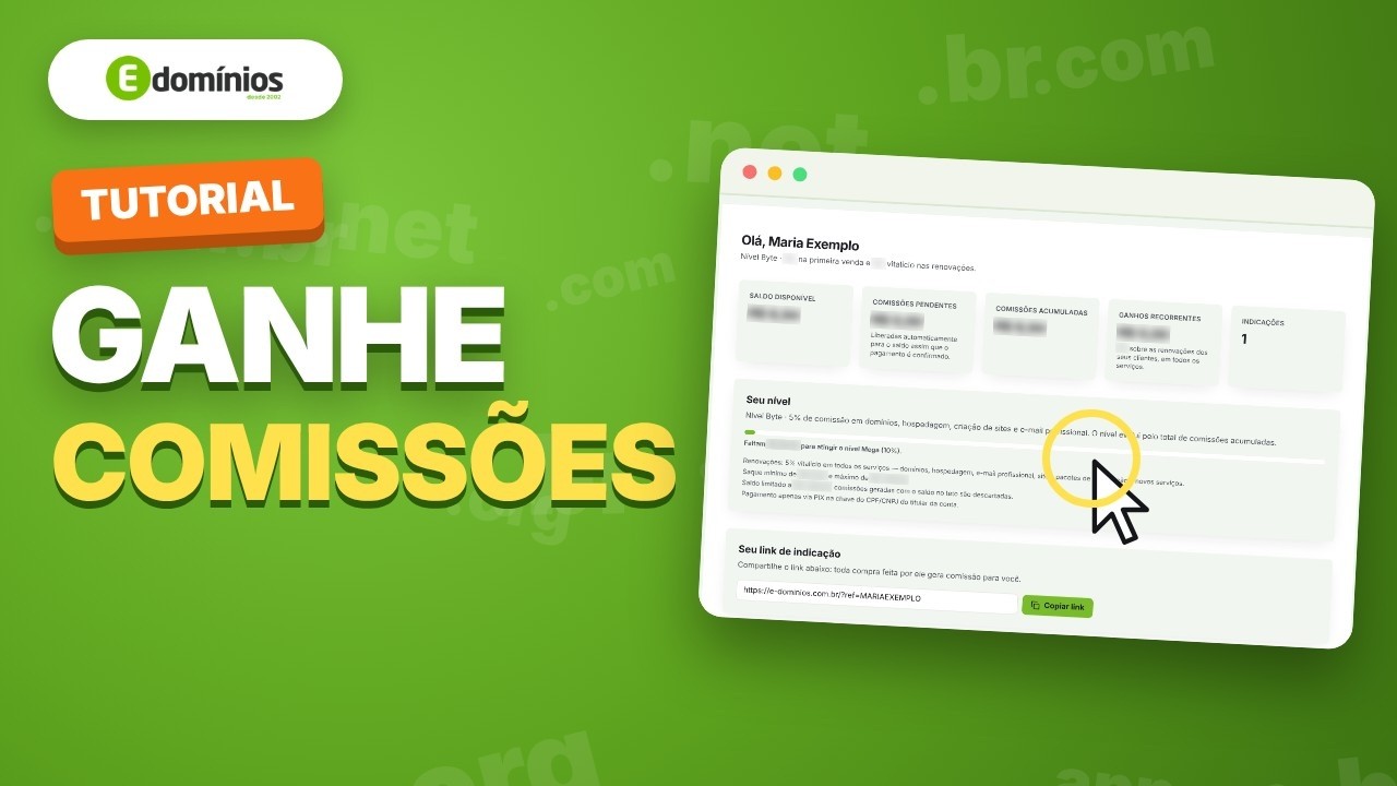 Vídeo: Ganhar comissões como afiliado