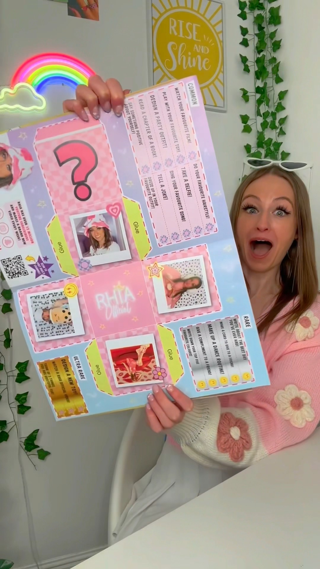[ASMR] CREATING A 'RHIA OFFICIAL' MYSTERY BOX!!!??✨ *AVAILABLE NOW!!!?* #Shorts