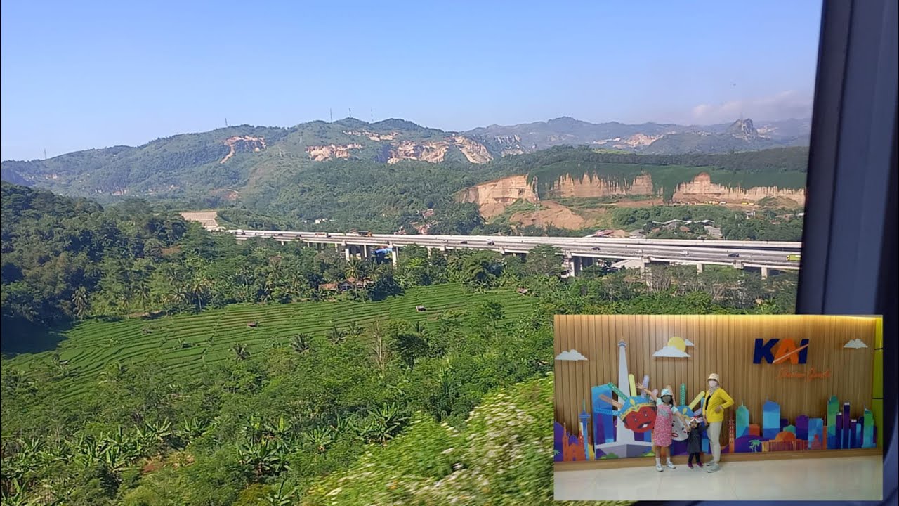 Jemput Queency ke Bandung pulang pergi naik Kereta Api dalam satu hari #diary129