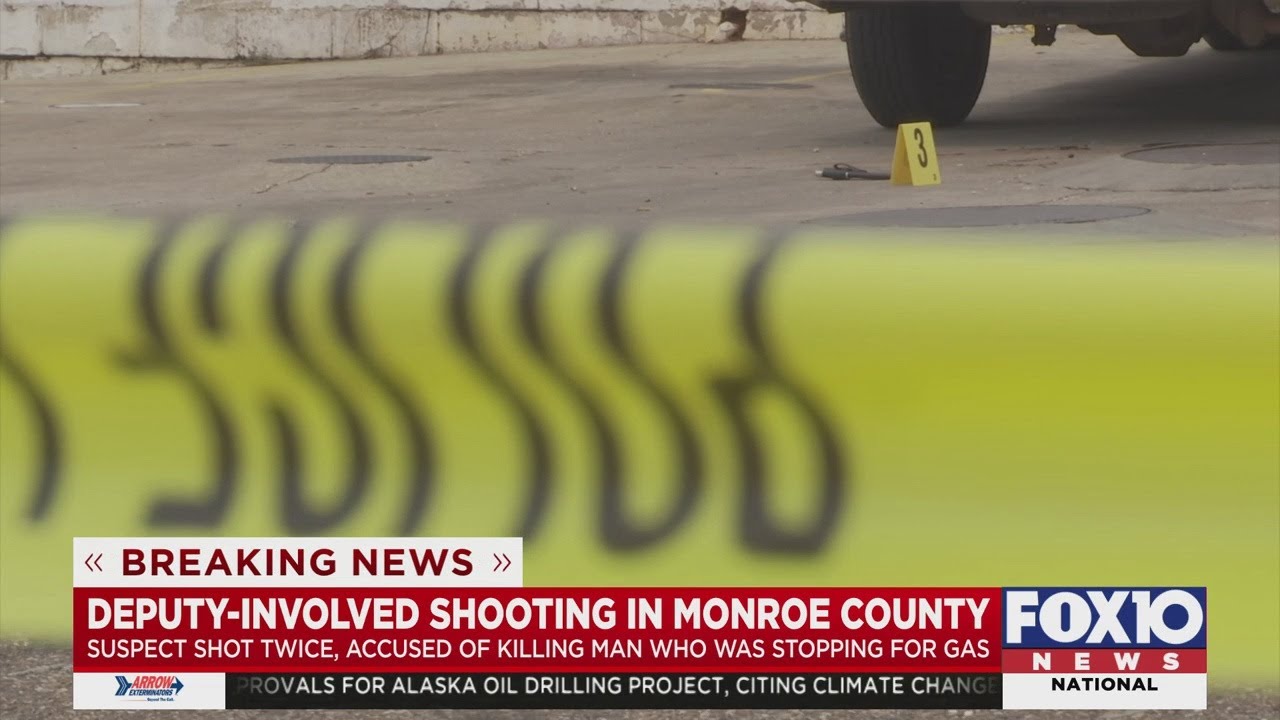 Deputy-involved shooting in Monroe County - YouTube