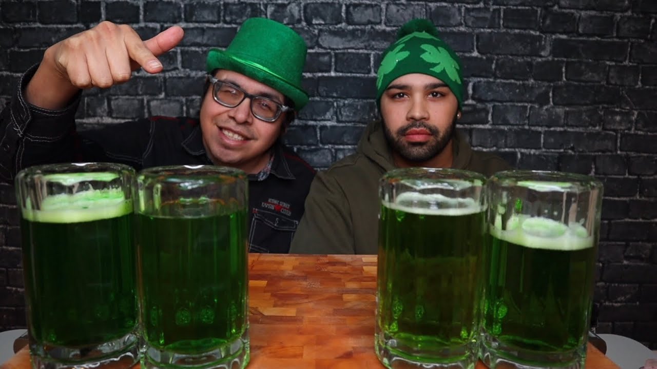 St. Patrick's Day GREEN BEER With Glen