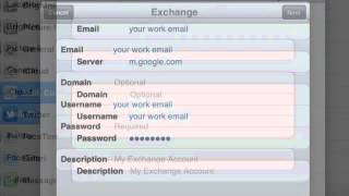 Adding Your Work Email And Calendar To Your iPad Or iPhone