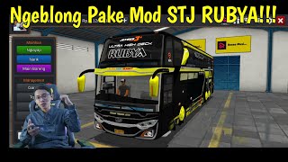 Line Perdana Rubya Setelah Insiden versi BUSSID || Mbah Purnomo Masih Kaku