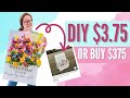 How to make the viral floral box welcome sign for less than 5 dollartree craft