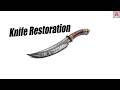 1920"s Very Rusty Bowie Knife Restoration