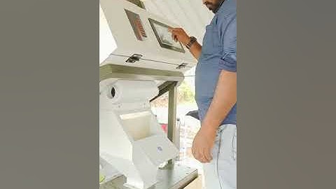 CORN OR MAIZE SORTING  VIDEO BY MARK COLOR SORTER
