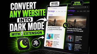 Convert Any Website into Dark Mode with 1 Extension