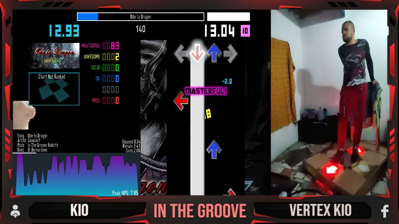 [ITG REBIRTH] Ode to Dragon -expert QuadStar