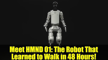 Meet HMND 01: The Robot That Learned to Walk in 48 Hours!