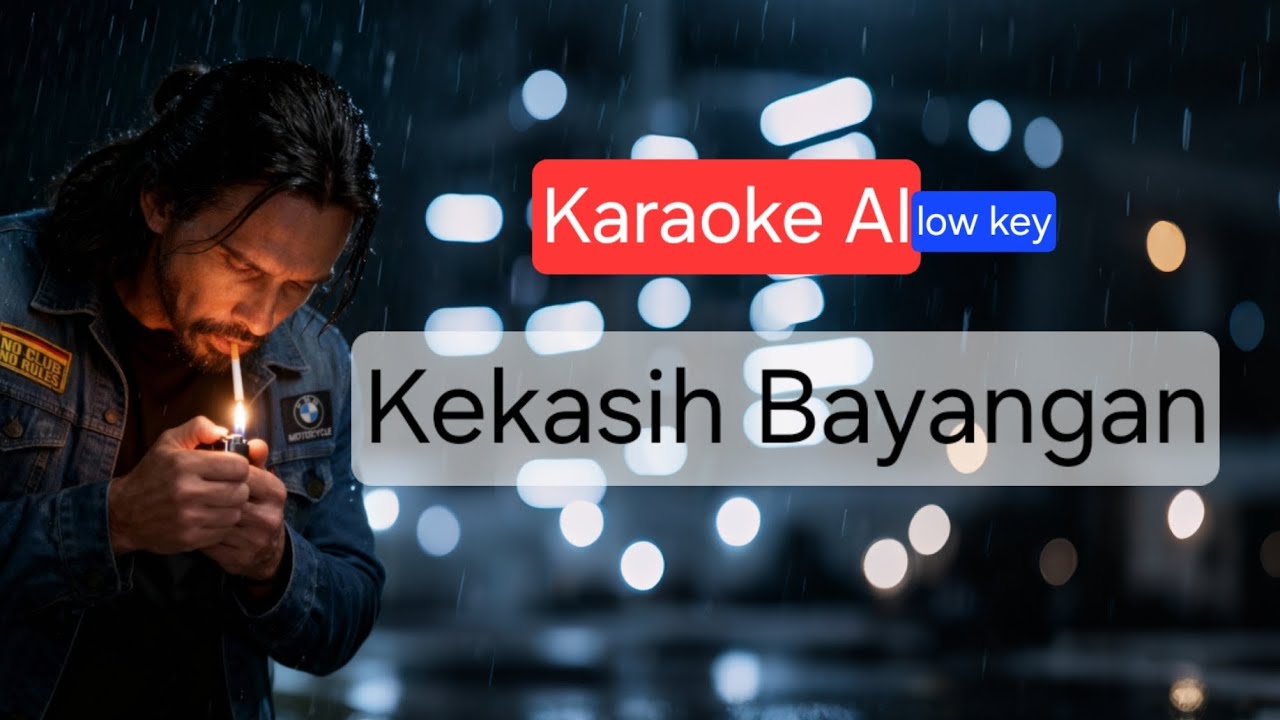 Karaoke cover AI low key : Kekasih Bayangan 