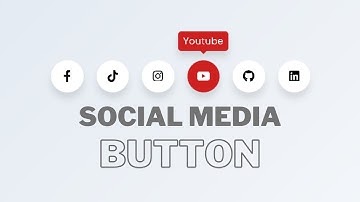 Desain Modern: Tombol Sosial Media Menggunakan HTML, CSS, dan JavaScript