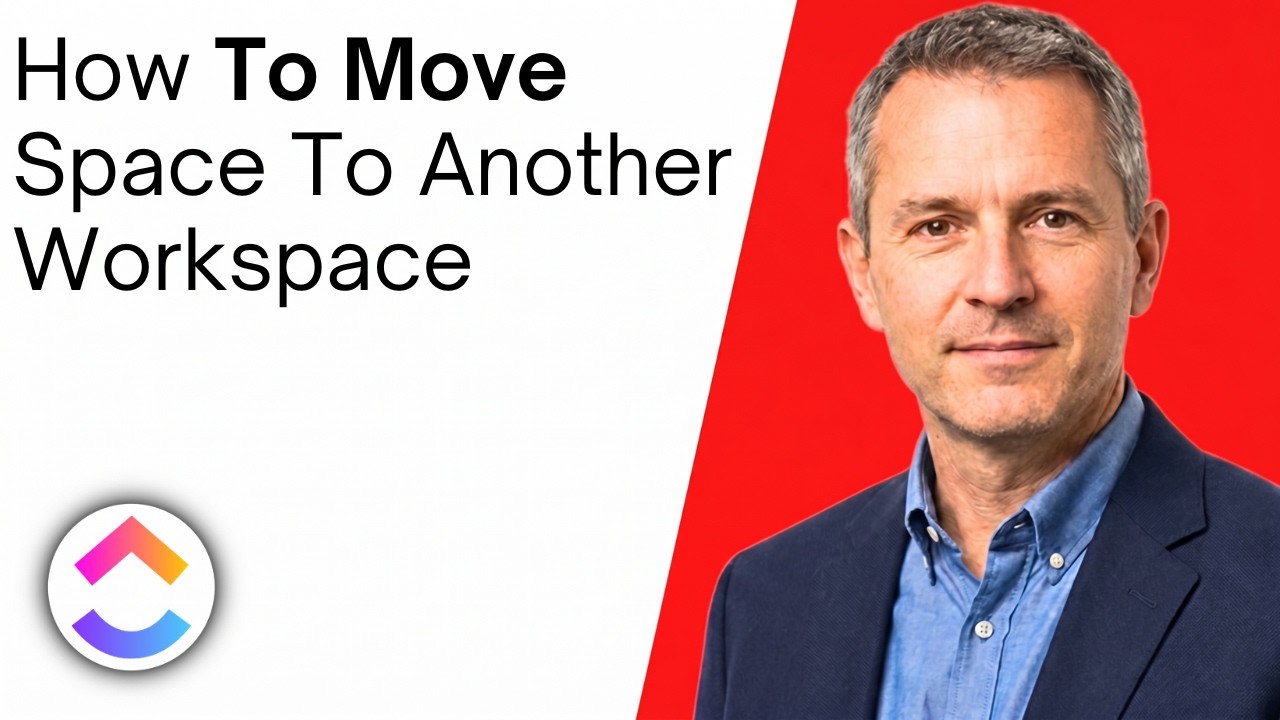 How To Move Space To Another Workspace In ClickUp (Quick Guide) - YouTube