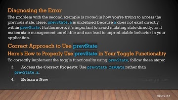 Implementing Toggle Functionality Using prevState in React