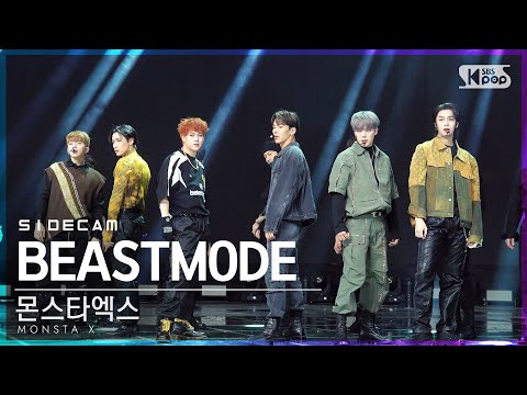 [사이드캠4K] 몬스타엑스 'BEASTMODE' (MONSTA X Side FanCam) | @SBS Inkigayo_2020.11.08.