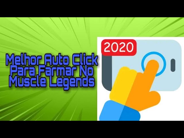 COMO FARMAR MILHÕES DE FORÇA NO MUSCLE LEGENDS COM AUTO CLICKER PARA PC E  CELULAR! (roblox) 