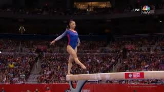 (14.566) Kara eaker Balance beam/2021 US OLYMPIC TRIALS DAY 2(NBC)