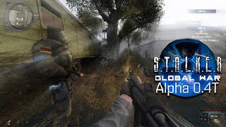 Stalker Global War 0.4T ⎪ Как я на стриме играл за наёмников с 1 жизнью против всей зоны и выживал!