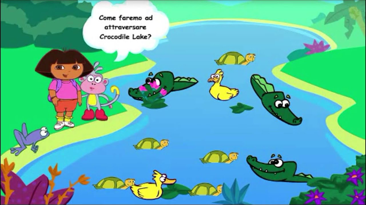 Dora L Esploratrice e il Lago dei Coccodrilli ep1