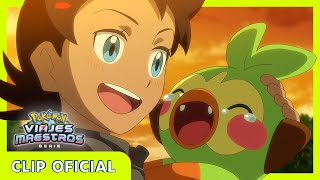 Goh y Grookey | Serie Viajes Maestros Pokémon | Clip oficial