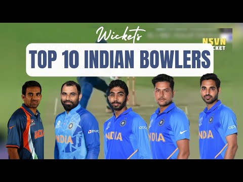 Top 10 Indian Bowlers In Cricket History 🔥 - YouTube