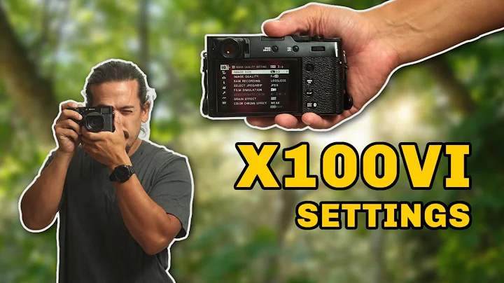 Fujifilm X100VI Setup Tips and Settings