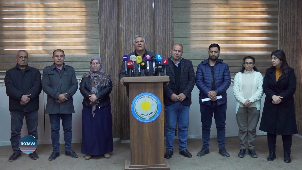 DESTEYA KAR Û BARÊN CIVAKÎ DAXWAZA RAKIRINA DORPÊÇA LI SER KOBANÊ KIR