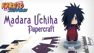 Naruto: Shippuden - Madara Uchiha Paperized