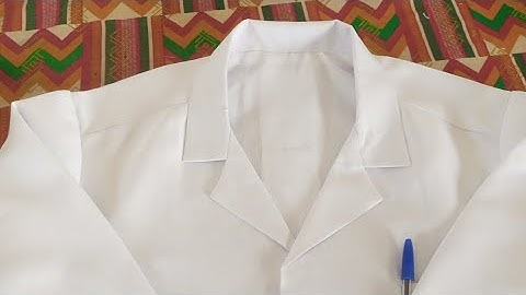 Camp Collar cutting and stitching, step by step.