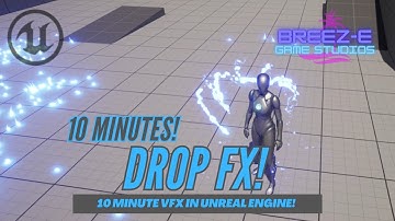 10 Minute Tutorials: Create Incredible Enemy Drop FX in Unreal Engine Using the Niagara System
