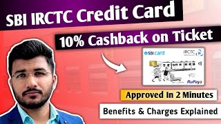 IRCTC SBI Rupay Credit Card Benefits | Fee and Charges | SBI IRCTC Platinum Credit Card Apply Online