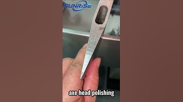 Axe head polishing