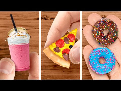 Thumbnail for CUTEST MINIATURE CRAFTS || Polymer Clay, 3D Pen, Epoxy Resin DIY Ideas