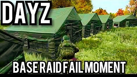 Dayz PS4 fail big base raid pvp gun fight gameplay ONLINE