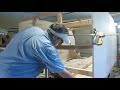DIY Benroy Modified Camper e12 how to frame the front for ac