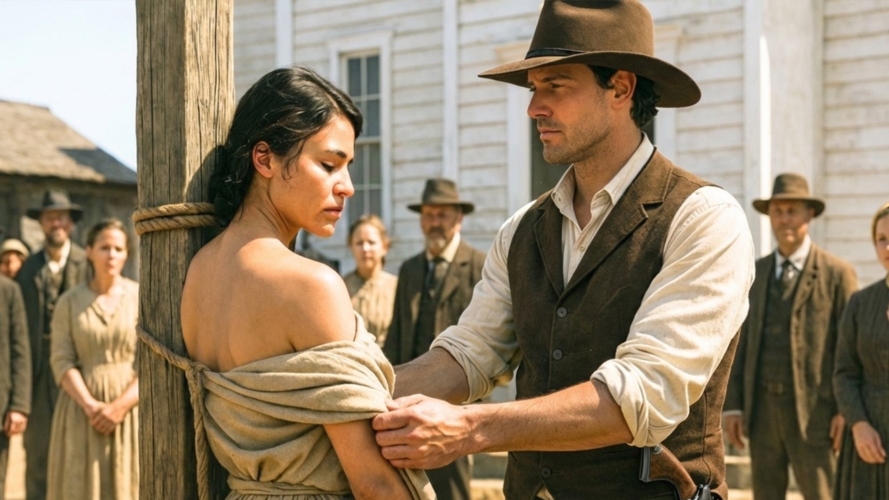 Её ОПОЗОРИЛИ перед церковью — пока МОЛЧАЛИВЫЙ ковбой не поднял её БЕЗ СТРАХА