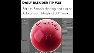 Daily Blender Tip #38 - Knife Project (and Matcaps)