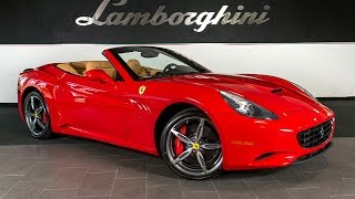 This is a smoke free carfax certified 2014 ferrari california hard top
convertible equipped with 4.3l 483hp v8 engine and 7-speed automatic
sport sh...