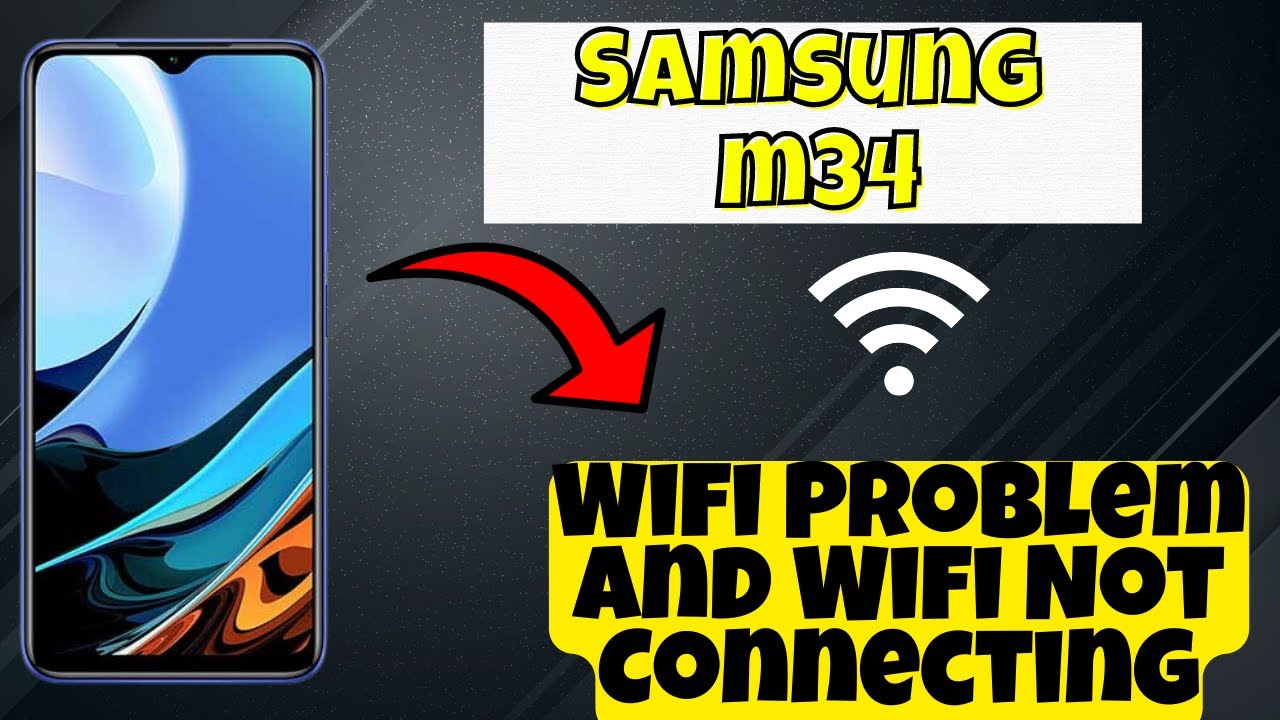 Wifi Problem And Wifi Not Connecting Samsung Galaxy M34 || How to solve ...