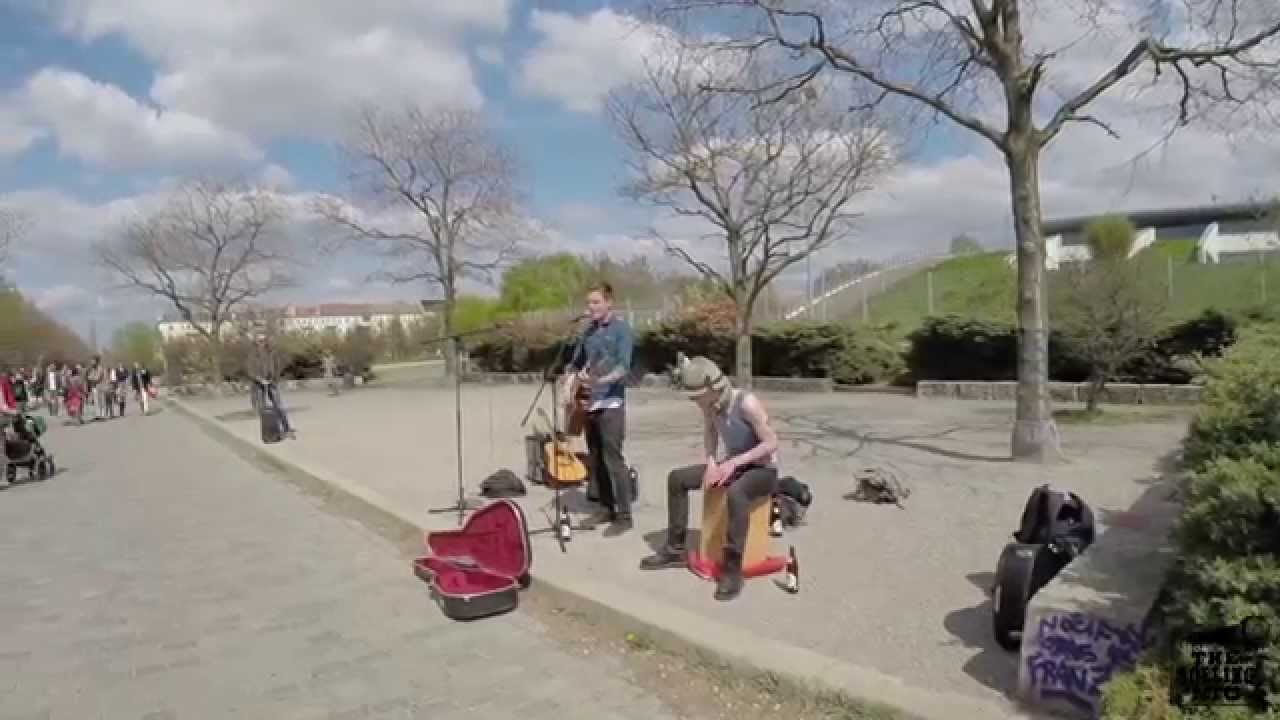 STREETMUSIC GERMANY - thx 4 watching  THE ROLLING MIC