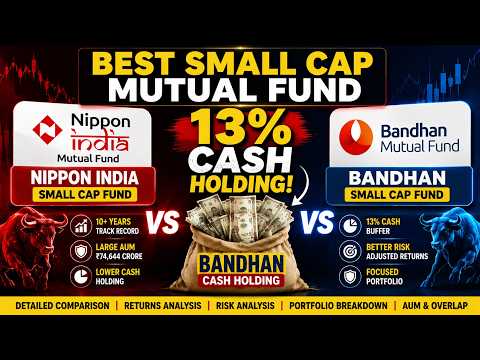 Thumbnail for Nippon India vs Bandhan Small Cap | Best Small Cap Mutual Fund ?Finance Show Hindi| Mutual Fund |