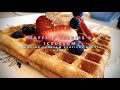 Sunbeam Vertical Waffle Maker unboxing & Waffles.Cheekyricho Cooking Youtube Video Recipe ep.1,486