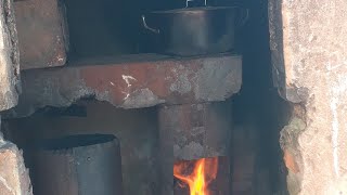 Fogão a lenha e  a oleo !