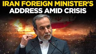 Abbas Araghchi LIVE: Iran Foreign Minister Araghchi exposes escalating Middle East crisis | TN World