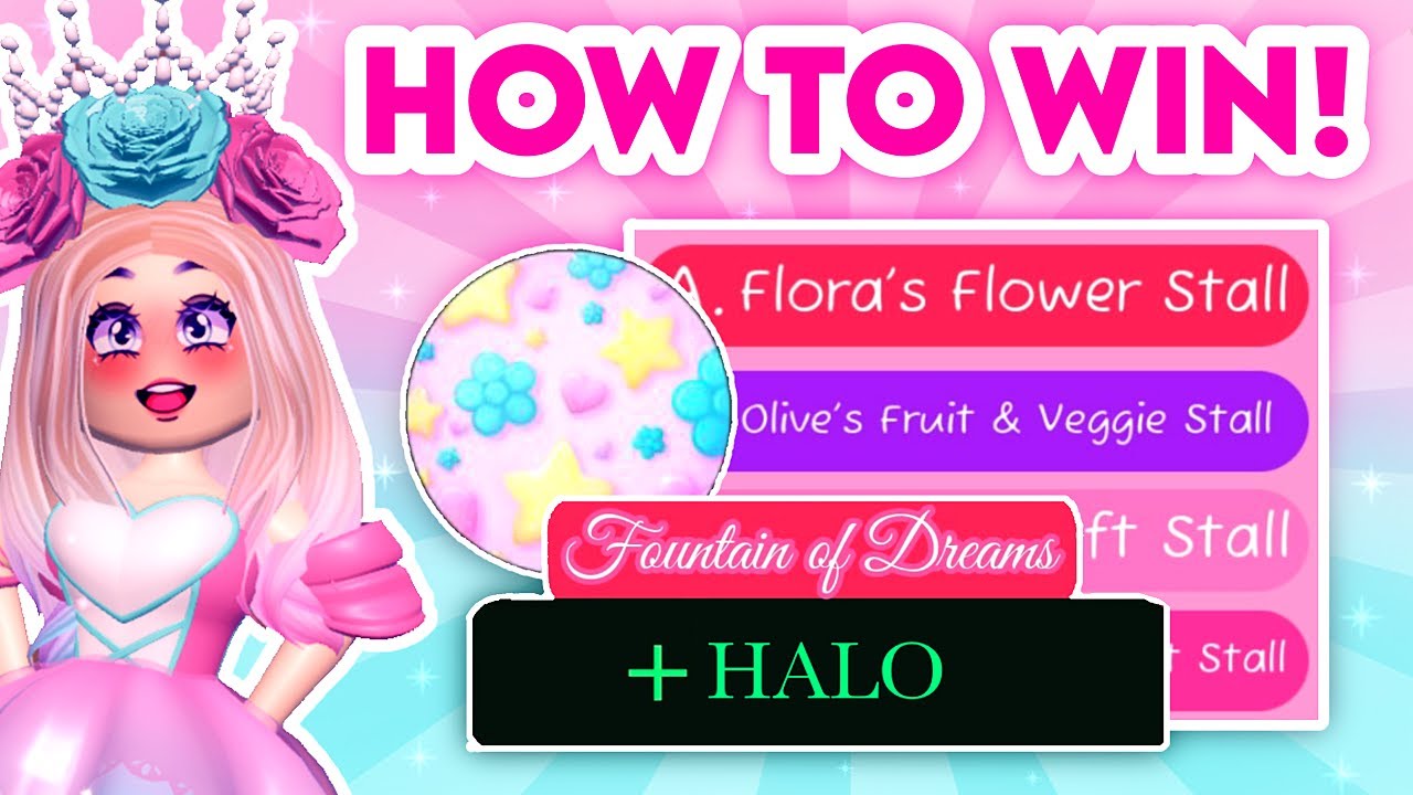 ALL* CORRECT HALO ANSWERS! SPRING 2023 FOUNTAIN STORY ANSWERS! (ROYALE HIGH  VALENTINES UPDATE) 🌷 